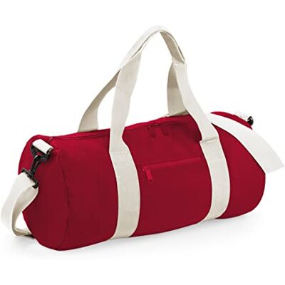 BagBase BG140 Sac de Transport Original Rouge/Blanc cassé - Publicité BagBase BG140 Sac de Transport Original Rouge/Blanc cassé - Publicité