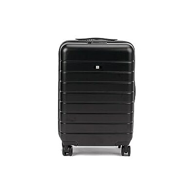 BIBA Valise de Voyage Type Trolley Unisexe de ABS, Valise Moyenne Travel Ivo G IG24, Poignée Trolley, Fermeture Éclair et TSA, ABS, Couleur Noir - Publicité BIBA Valise de Voyage Type Trolley Unisexe de ABS, Valise Moyenne Travel Ivo G IG24, Poignée Trolley, Fermeture Éclair et TSA, ABS, Couleur Noir - Publicité