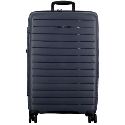 Valise rigide 64/74 L Bleu foncé JUMP - Publicité Valise rigide 64/74 L Bleu foncé JUMP - Publicité