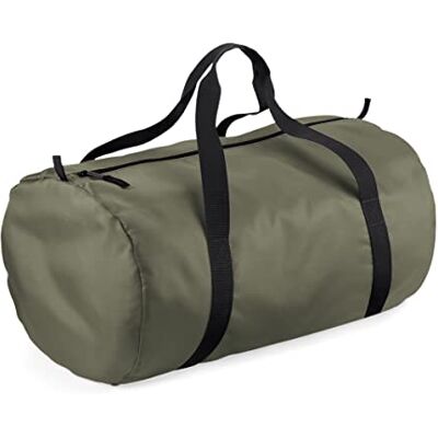 Bagbase Sac de Sport (Taille Unique) (Vert Sombre/Noir) - Publicité Bagbase Sac de Sport (Taille Unique) (Vert Sombre/Noir) - Publicité
