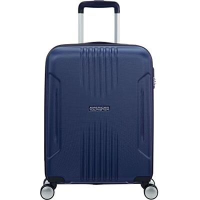 American Tourister Tracklite Spinner Small Bagage cabine, 55 cm, 34 liters, Bleu (Dark Navy) - Publicité American Tourister Tracklite Spinner Small Bagage cabine, 55 cm, 34 liters, Bleu (Dark Navy) - Publicité