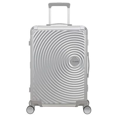 American Tourister Grand chariot en aluminium avec poignée supérieure et latérale, fermeture à combinaison TSA, 4 roues pivotantes amortissées pour réduire le bruit et les vibrations., 1776 Silver, L - Publicité American Tourister Grand chariot en aluminium avec poignée supérieure et latérale, fermeture à combinaison TSA, 4 roues pivotantes amortissées pour réduire le bruit et les vibrations., 1776 Silver, L - Publicité