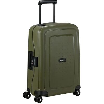 Samsonite S'Cure Spinner S, Bagage Cabine, S (55 cm), 34 L, Vert (Olive) - Publicité Samsonite S'Cure Spinner S, Bagage Cabine, S (55 cm), 34 L, Vert (Olive) - Publicité