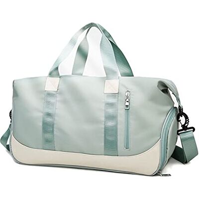 Keyck Sac de Sport Femme Homme,Sac de Voyage avec Compartiment Chaussure et Poche Humide,Impermeable Grande Capacité 40L Gym Duffel Bag,Oxford Sac Weekend pour Fitness Camping Piscine,Vert - Publicité Keyck Sac de Sport Femme Homme,Sac de Voyage avec Compartiment Chaussure et Poche Humide,Impermeable Grande Capacité 40L Gym Duffel Bag,Oxford Sac Weekend pour Fitness Camping Piscine,Vert - Publicité