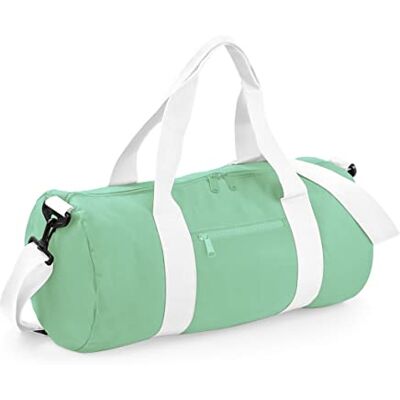 Bagbase Sac de voyage (20 litres) (Taille unique) (Vert menthe/Blanc cassé) - Publicité Bagbase Sac de voyage (20 litres) (Taille unique) (Vert menthe/Blanc cassé) - Publicité