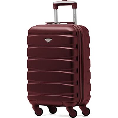 Flight Knight ABS Valise Cabine 55x35x20 cm Compatible avec Air France, Hop! easyJet, RyanAir Et Bien d'autres! Bagage a Main Legere Sac Cabine avec 4 Roues. Publicité Flight Knight ABS Valise Cabine 55x35x20 cm Compatible avec Air France, Hop! easyJet, RyanAir Et Bien d'autres! Bagage a Main Legere Sac Cabine avec 4 Roues. Publicité
