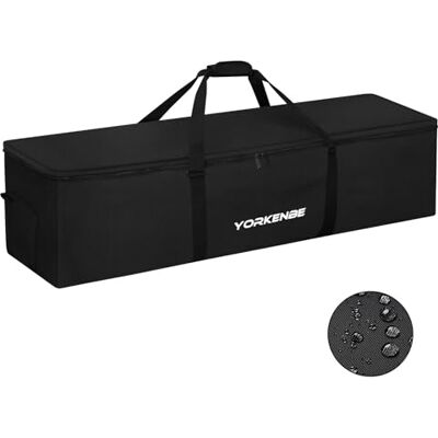 Yorkenbe Camping Organiseur, 106 L Grand Sac de Rangement, Sac de Sport Imperméable en Tissu Résistant avec Longues Poignées Et Fermetures éclair pour Hommes Et Femmes, Solide Sacs de Voyage - Publicité Yorkenbe Camping Organiseur, 106 L Grand Sac de Rangement, Sac de Sport Imperméable en Tissu Résistant avec Longues Poignées Et Fermetures éclair pour Hommes Et Femmes, Solide Sacs de Voyage - Publicité