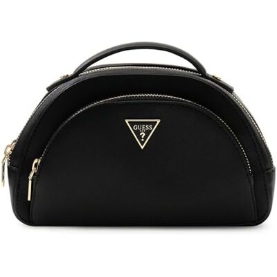 Guess Trousse de Toilette Beauty Case Double Zip Black Noir - Publicité Guess Trousse de Toilette Beauty Case Double Zip Black Noir - Publicité