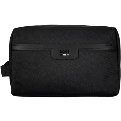 BOSS Trousse de Toilette Ray N Washbag Black Noir - Publicité BOSS Trousse de Toilette Ray N Washbag Black Noir - Publicité