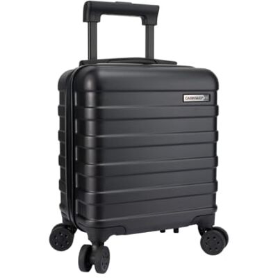 Cabin Max Valise à main Anode légère avec coque rigide, 4 roues, serrure à combinaison…, Noir , 40x30x20cm, Bagage à main - Publicité Cabin Max Valise à main Anode légère avec coque rigide, 4 roues, serrure à combinaison…, Noir , 40x30x20cm, Bagage à main - Publicité
