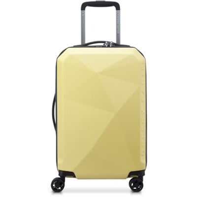DELSEY Paris Karat 2.0 Valise Cabine Rigide 55 cm x 34 cm x 25 cm 37 L S Jaune pâle - Publicité DELSEY Paris Karat 2.0 Valise Cabine Rigide 55 cm x 34 cm x 25 cm 37 L S Jaune pâle - Publicité