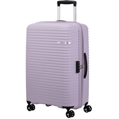 American Tourister Chariot Liftoff, Icy Lilac, m, Valise rigide à roulettes doubles à 360° - Publicité American Tourister Chariot Liftoff, Icy Lilac, m, Valise rigide à roulettes doubles à 360° - Publicité