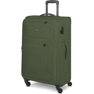 SMARTBOX Grande Valise Souple 78 cm Trolley XL Bagage de soute Extensible 4 Roues avec Serrure légère 3,6 kg Edition 04 - Publicité SMARTBOX Grande Valise Souple 78 cm Trolley XL Bagage de soute Extensible 4 Roues avec Serrure légère 3,6 kg Edition 04 - Publicité