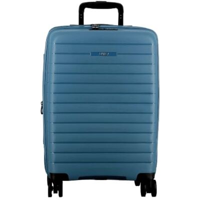 Bagage cabine 32/39 L Bleu JUMP - Publicité Bagage cabine 32/39 L Bleu JUMP - Publicité