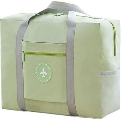 NOVAGO Sac de Voyage Pliable Grande Taille 30L, Facile a Ranger et très léger (Vert Pastel) - Publicité NOVAGO Sac de Voyage Pliable Grande Taille 30L, Facile a Ranger et très léger (Vert Pastel) - Publicité