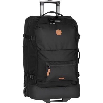 Cabaïa CABAIA Sac à Dos Soft Suitcase 2 Wheels Essentials Trolley 75L Berlin Noir 70cm - Publicité Cabaïa CABAIA Sac à Dos Soft Suitcase 2 Wheels Essentials Trolley 75L Berlin Noir 70cm - Publicité