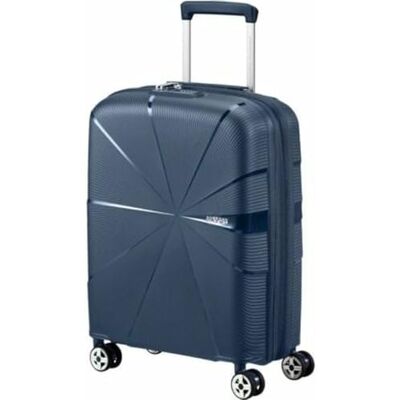American Tourister Spinner EXP TSA Star Vibe Navy 55 Unisexe Adultes, Bleu Marine, 55, Mallette - Publicité American Tourister Spinner EXP TSA Star Vibe Navy 55 Unisexe Adultes, Bleu Marine, 55, Mallette - Publicité