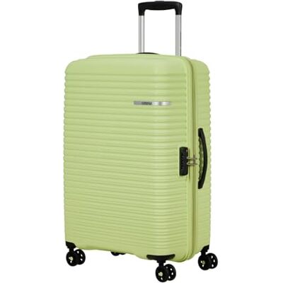 American Tourister Chariot Liftoff, Citron vert, m, Valise rigide à roulettes doubles à 360° - Publicité American Tourister Chariot Liftoff, Citron vert, m, Valise rigide à roulettes doubles à 360° - Publicité