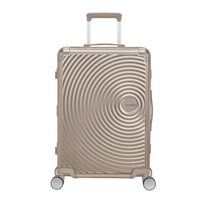 American Tourister Chariot moyen fabriqué en aluminium. Poignée supérieure et latérale, fermeture à combinaison TSA, 4 roues pivotantes amortissées afin de réduire le bruit et les vibrations. D, 1133 - Publicité American Tourister Chariot moyen fabriqué en aluminium. Poignée supérieure et latérale, fermeture à combinaison TSA, 4 roues pivotantes amortissées afin de réduire le bruit et les vibrations. D, 1133 - Publicité