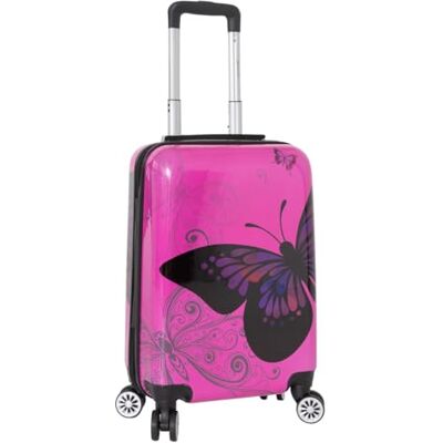 Valise Rigide Cabine Madisson Borabora Fuchsia - Publicité Valise Rigide Cabine Madisson Borabora Fuchsia - Publicité