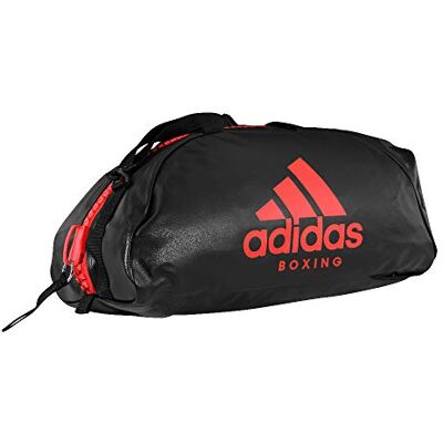Adidas 2in1 Bag Material: PU Gym Bag Unisex BlackSolar Red M - Publicité Adidas 2in1 Bag Material: PU Gym Bag Unisex BlackSolar Red M - Publicité