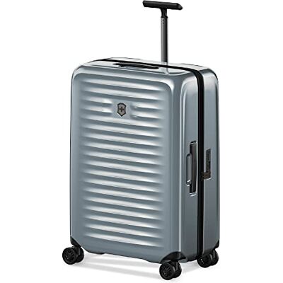 Victorinox Airox Medium Hardside Case, Valise, Bagage Vertical à roulettes, Légère, Femmes/Hommes, 46 x 29 x 69 cm, 74 l, Argent - Publicité Victorinox Airox Medium Hardside Case, Valise, Bagage Vertical à roulettes, Légère, Femmes/Hommes, 46 x 29 x 69 cm, 74 l, Argent - Publicité