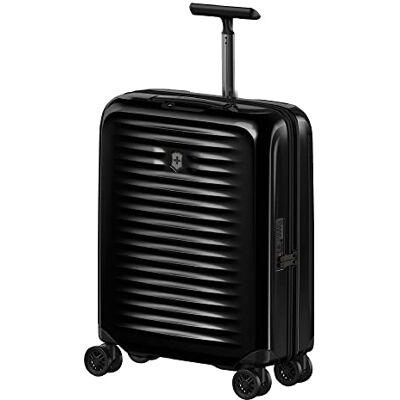 Victorinox Airox Global Hardside Carry-on, Petit Bagage Cabine, Bagage Vertical à roulettes, Léger, Femmes/Hommes, 55 x 40 x 20 cm, 33 l, Noir - Publicité Victorinox Airox Global Hardside Carry-on, Petit Bagage Cabine, Bagage Vertical à roulettes, Léger, Femmes/Hommes, 55 x 40 x 20 cm, 33 l, Noir - Publicité