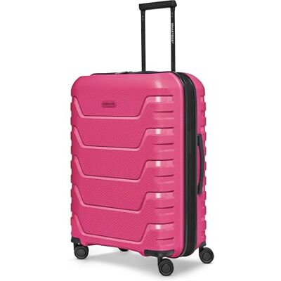 SMARTBOX Valise Rigide M Extensible 66 cm Trolley 45×28–31×66 cm léger avec 4 Doubles Roues & Serrure TSA polypropylène résistant – Edition 01 - Publicité SMARTBOX Valise Rigide M Extensible 66 cm Trolley 45×28–31×66 cm léger avec 4 Doubles Roues & Serrure TSA polypropylène résistant – Edition 01 - Publicité