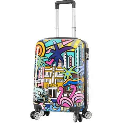 Madisson Avenuedusac- Valise Cabine 55 cm Rigide 4 Double Roues 360° - Publicité Madisson Avenuedusac- Valise Cabine 55 cm Rigide 4 Double Roues 360° - Publicité
