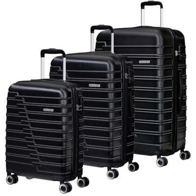 American Tourister Trolley Activair 3 PC Set A Universe Black Noir 76cm - Publicité American Tourister Trolley Activair 3 PC Set A Universe Black Noir 76cm - Publicité