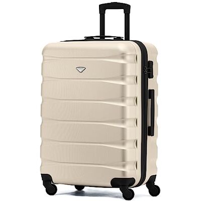 Flight Knight ABS 3 Tailles Valise Legere Compatible avec Air France, Hop! easyJet, Ryanair Et Bien d'autres! Bagage a Main Et Bagage en Soute Grande avec 4 Roues (M) - Publicité Flight Knight ABS 3 Tailles Valise Legere Compatible avec Air France, Hop! easyJet, Ryanair Et Bien d'autres! Bagage a Main Et Bagage en Soute Grande avec 4 Roues (M) - Publicité