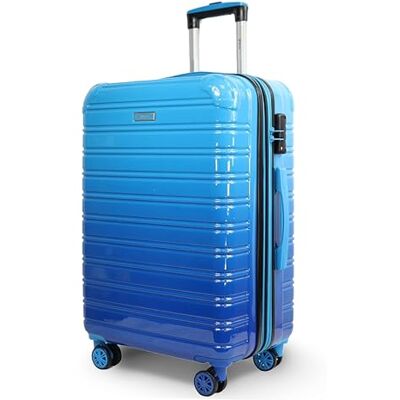 Blade Valise Grande Taille Rigide Valise à Coque Rigide Valise légère à roulettes Bagage à Main en ABS, PC avec Serrure TSA Valise à 4 roulettes Spinner Bleu, XL/76cm - Publicité Blade Valise Grande Taille Rigide Valise à Coque Rigide Valise légère à roulettes Bagage à Main en ABS, PC avec Serrure TSA Valise à 4 roulettes Spinner Bleu, XL/76cm - Publicité