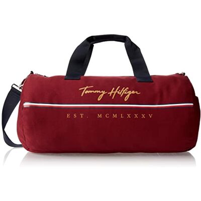 Tommy Hilfiger Men's York Duffle Bag, Rouge, Taille Unique, Rouge, Taille Unique, Duffle Bag - Publicité Tommy Hilfiger Men's York Duffle Bag, Rouge, Taille Unique, Rouge, Taille Unique, Duffle Bag - Publicité