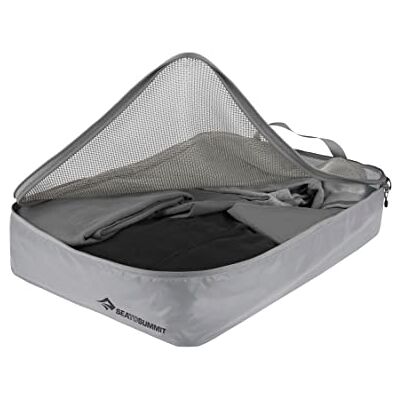 SEA TO SUMMIT Garment Mesh Bag Sac de Rangement pour vêtements L – Imperméable & Ultra léger – Tissu en Nylon Ultra Sil-– Fermetures éclair et poignées résistantes – Voyage – Gris étain – 40 x 30 x - Publicité SEA TO SUMMIT Garment Mesh Bag Sac de Rangement pour vêtements L – Imperméable & Ultra léger – Tissu en Nylon Ultra Sil-– Fermetures éclair et poignées résistantes – Voyage – Gris étain – 40 x 30 x - Publicité
