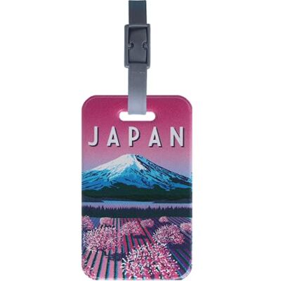 Color Pop ® Etiquette bagage ou sac (Imprimé Japan) Fabrication française en PVC Accessoires de Voyage 10,6 x 6,2 cm - Publicité Color Pop ® Etiquette bagage ou sac (Imprimé Japan) Fabrication française en PVC Accessoires de Voyage 10,6 x 6,2 cm - Publicité