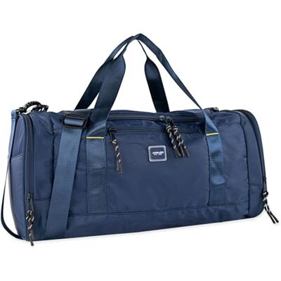 JASLEN Sac Voyage Femme Léger Élégant Et Spacieux Sac Weekend Femme Grand Format avec Compartiments Sac Cabine Et Sac De Voyage Homme Pratique pour Tous Déplacements, Bleu Marine - Publicité JASLEN Sac Voyage Femme Léger Élégant Et Spacieux Sac Weekend Femme Grand Format avec Compartiments Sac Cabine Et Sac De Voyage Homme Pratique pour Tous Déplacements, Bleu Marine - Publicité