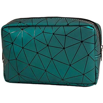 NOVAGO -Trousse de Toilette, Trousse Maquillage Double Couches plastifié Solide Durable et imperméable (Vert S) - Publicité NOVAGO -Trousse de Toilette, Trousse Maquillage Double Couches plastifié Solide Durable et imperméable (Vert S) - Publicité