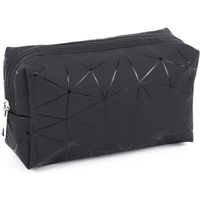 NOVAGO -Trousse de Toilette, Trousse Maquillage Double Couches plastifié Solide Durable et imperméable (Noir S) - Publicité NOVAGO -Trousse de Toilette, Trousse Maquillage Double Couches plastifié Solide Durable et imperméable (Noir S) - Publicité