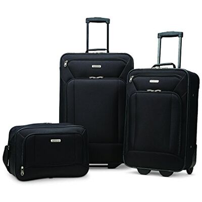 American Tourister Fieldbrook XLT Valise Droite Souple, Noir (Noir) - Publicité American Tourister Fieldbrook XLT Valise Droite Souple, Noir (Noir) - Publicité