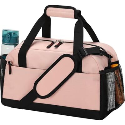 LONALIA Petit Sac de Sport avec Poche Humide Léger Sac de Voyage Cabine 35×20×20 cm, Mini Sac avec Plusieurs Compartiments pour Le Weekend ou Courts Séjours Duffle Bag Rose - Publicité LONALIA Petit Sac de Sport avec Poche Humide Léger Sac de Voyage Cabine 35×20×20 cm, Mini Sac avec Plusieurs Compartiments pour Le Weekend ou Courts Séjours Duffle Bag Rose - Publicité