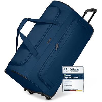 REDOLZ Sac de Voyage à roulettes L 71 cm Trolley 81 L léger pour Homme & Femme Duffle Essentials - Publicité REDOLZ Sac de Voyage à roulettes L 71 cm Trolley 81 L léger pour Homme & Femme Duffle Essentials - Publicité