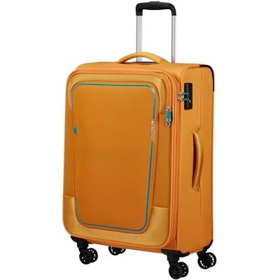 American Tourister Spinner EXP TSA PULSONIC Sunset Yellow 68 Unisexe Adultes, Jaune Coucher de Soleil, 68, Mallette - Publicité American Tourister Spinner EXP TSA PULSONIC Sunset Yellow 68 Unisexe Adultes, Jaune Coucher de Soleil, 68, Mallette - Publicité