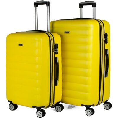 ITACA Set De Valise Rigide Avec Roulettes Pivotantes Set Valise Léger, Grande C - Publicité ITACA Set De Valise Rigide Avec Roulettes Pivotantes Set Valise Léger, Grande C - Publicité