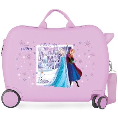 Disney Joumma Frozen in This Together Violet Valise Enfant 50x38x20 cm Rigide ABS Fermeture à Combinaison Latérale 34L 2.1kg 2 Wheels - Publicité Disney Joumma Frozen in This Together Violet Valise Enfant 50x38x20 cm Rigide ABS Fermeture à Combinaison Latérale 34L 2.1kg 2 Wheels - Publicité