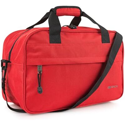 ITACA Sac voyage femme cabine léger élégant et spacieux sac weekend femme grand format avec compartiments sac cabine et sac de voyage homme pratique pour tous déplacements. Compatible avec Ry, Rouge - Publicité ITACA Sac voyage femme cabine léger élégant et spacieux sac weekend femme grand format avec compartiments sac cabine et sac de voyage homme pratique pour tous déplacements. Compatible avec Ry, Rouge - Publicité