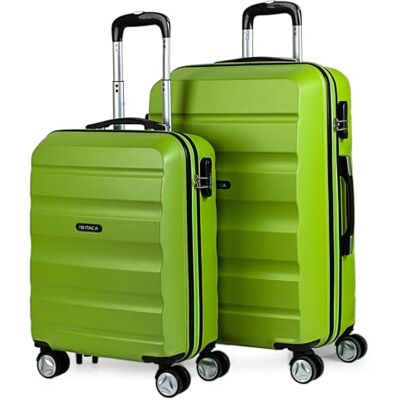 ITACA Set De Valise Rigide Avec Roulettes Pivotantes Set Valise Léger, Grande C - Publicité ITACA Set De Valise Rigide Avec Roulettes Pivotantes Set Valise Léger, Grande C - Publicité