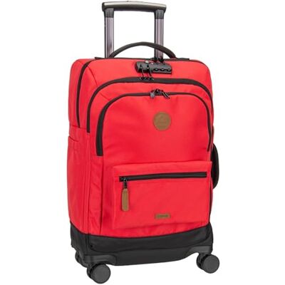 CABAIA Soft Suitcase 4 Wheels Essentials Trolley Cebu Rose 55cm - Publicité CABAIA Soft Suitcase 4 Wheels Essentials Trolley Cebu Rose 55cm - Publicité