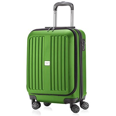 HAUPTSTADTKOFFER® Xberg Ensemble ou à la pièce, dans différentes Tailles et Couleurs (42L, 90L et 126L) Valise Rigide Mat avec Serrure TSA (42 litres, Vert Pomme) - Publicité HAUPTSTADTKOFFER® Xberg Ensemble ou à la pièce, dans différentes Tailles et Couleurs (42L, 90L et 126L) Valise Rigide Mat avec Serrure TSA (42 litres, Vert Pomme) - Publicité