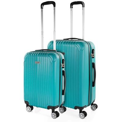 ITACA Set De Valise Rigide Avec Roulettes Pivotantes Set Valise Léger, Grande C - Publicité ITACA Set De Valise Rigide Avec Roulettes Pivotantes Set Valise Léger, Grande C - Publicité