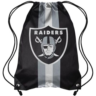 FOCO - NFL Turnbeutel Team Stripe Las Vegas Raiders - sac de sport - Publicité FOCO - NFL Turnbeutel Team Stripe Las Vegas Raiders - sac de sport - Publicité